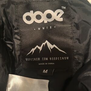 DOPE snowboard pants ski pants for men in size M.